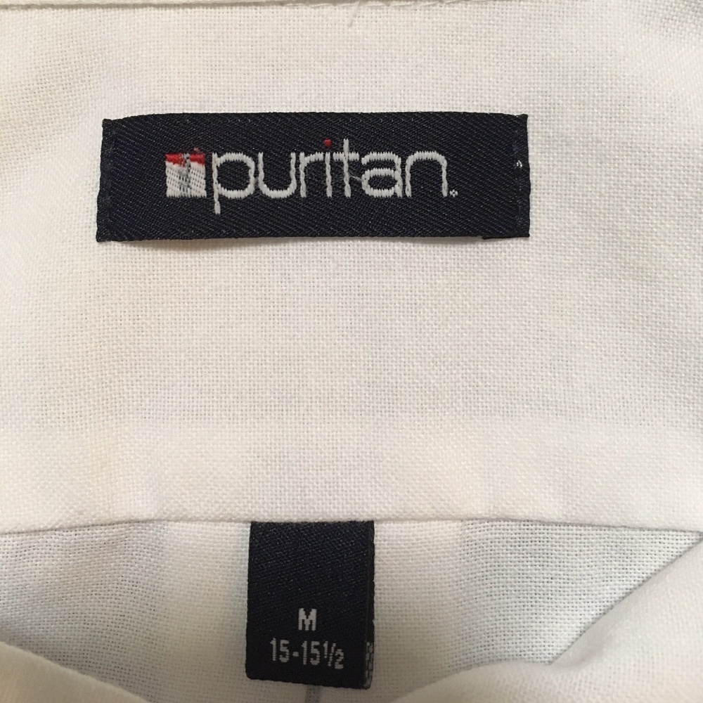 Puritan Short Sleeve Dress Shirt, size 15.5